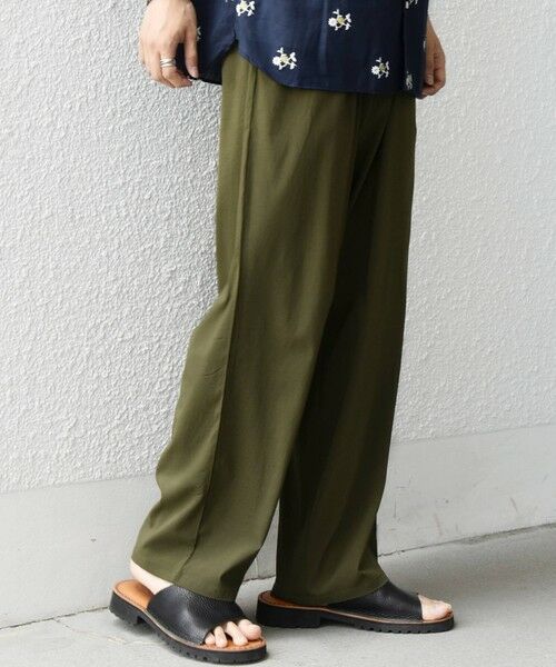 SHIPS / シップス その他パンツ | SHIPS any:〈接触冷感〉クール スーパーストレッチ 2タック リラックス イージー パンツ◆ | 詳細28