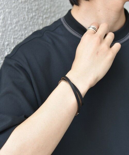 SHIPS / シップス ブレスレット・バングル | SHIPS any: HORWEEN マグネット ダブル ブレスレット◆ | 詳細2
