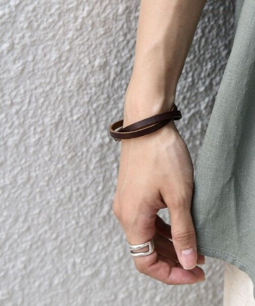 SHIPS / シップス ブレスレット・バングル | SHIPS any: HORWEEN マグネット ダブル ブレスレット◆ | 詳細4
