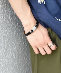 SHIPS / シップス ブレスレット・バングル | SHIPS any: HORWEEN マグネット シングル ブレスレット◆