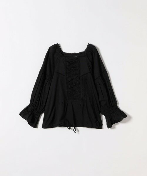 SHIPS / シップス シャツ・ブラウス | 《予約》SHIPS any:〈洗濯機可能〉キャンブリック ハシゴレース ピンタック パフ ブラウス | 詳細23