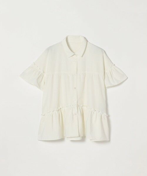 SHIPS / シップス シャツ・ブラウス | 《予約》SHIPS any:〈防しわ/接触冷感/洗濯機可能〉ファンクション ティアード シャツ ブラウス | 詳細10