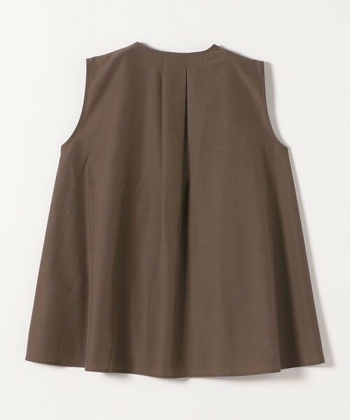SHIPS / シップス シャツ・ブラウス | 《予約》SHIPS any:〈防しわ/接触冷感/UVカット/洗濯機可能〉ファンクション Vネック ノースリーブ フレア ブラウス | 詳細24