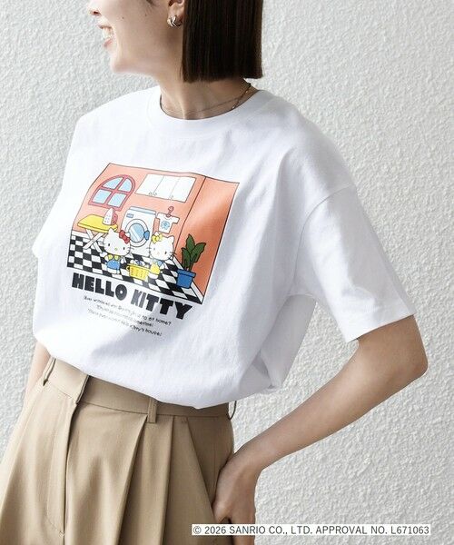 SHIPS / シップス Tシャツ | Hello Kitty × SHIPS any: ハローキティ プリント TEE | 詳細20