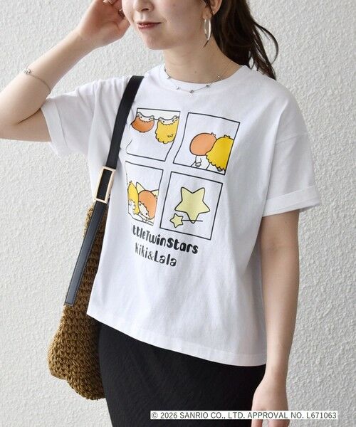 SHIPS / シップス Tシャツ | LITTLE TWIN STARS × SHIPS any: リトルツインスターズ プリント TEE | 詳細3