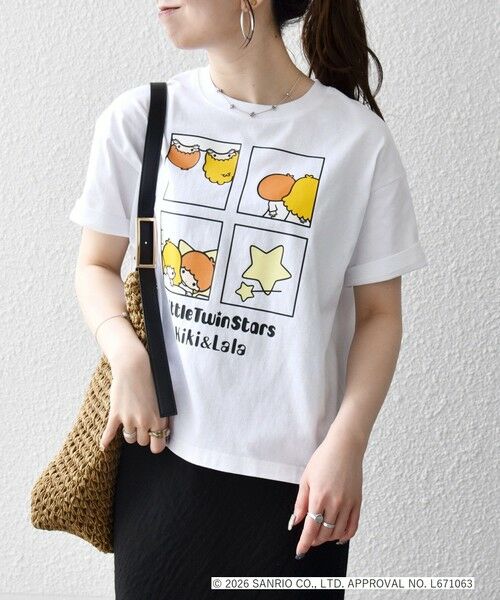 SHIPS / シップス Tシャツ | LITTLE TWIN STARS × SHIPS any: リトルツインスターズ プリント TEE | 詳細4