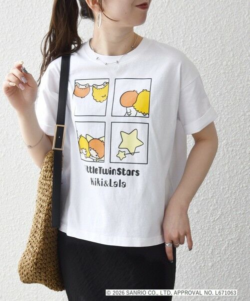 SHIPS / シップス Tシャツ | LITTLE TWIN STARS × SHIPS any: リトルツインスターズ プリント TEE | 詳細8