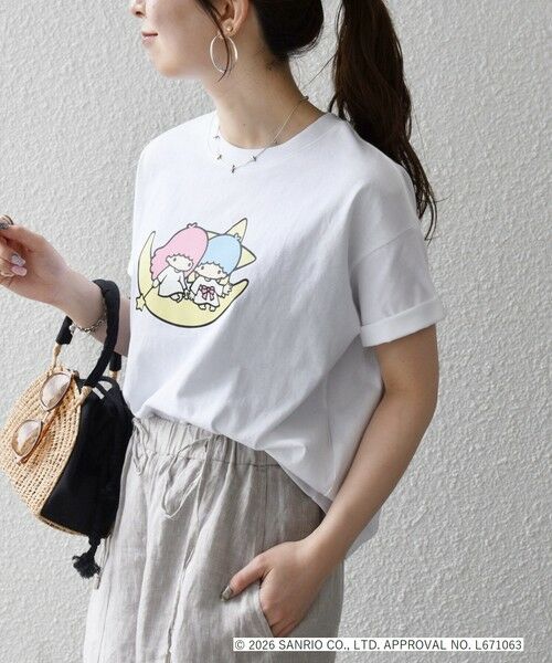 SHIPS / シップス Tシャツ | LITTLE TWIN STARS × SHIPS any: リトルツインスターズ プリント TEE | 詳細15