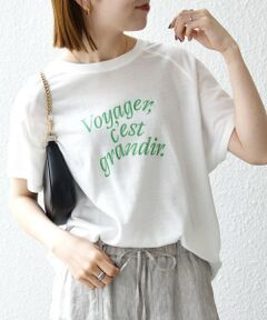 SHIPS / シップス Tシャツ | SHIPS any:〈洗濯機可能〉シアー 裏毛 ロゴ TEE