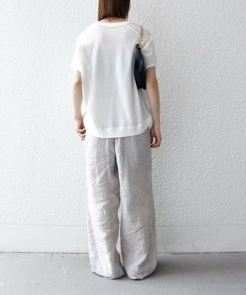 SHIPS / シップス Tシャツ | SHIPS any:〈洗濯機可能〉シアー 裏毛 ロゴ TEE | 詳細2