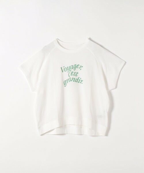 SHIPS / シップス Tシャツ | SHIPS any:〈洗濯機可能〉シアー 裏毛 ロゴ TEE | 詳細8