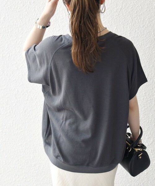 SHIPS / シップス Tシャツ | SHIPS any:〈洗濯機可能〉シアー 裏毛 ロゴ TEE | 詳細17