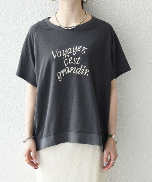 SHIPS / シップス Tシャツ | SHIPS any:〈洗濯機可能〉シアー 裏毛 ロゴ TEE | 詳細16
