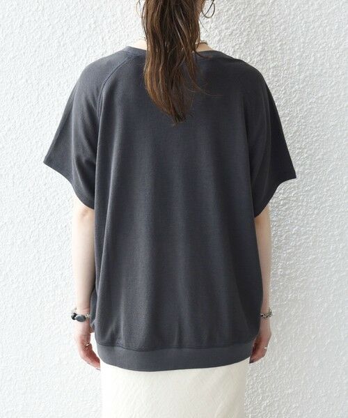 SHIPS / シップス Tシャツ | SHIPS any:〈洗濯機可能〉シアー 裏毛 ロゴ TEE | 詳細18