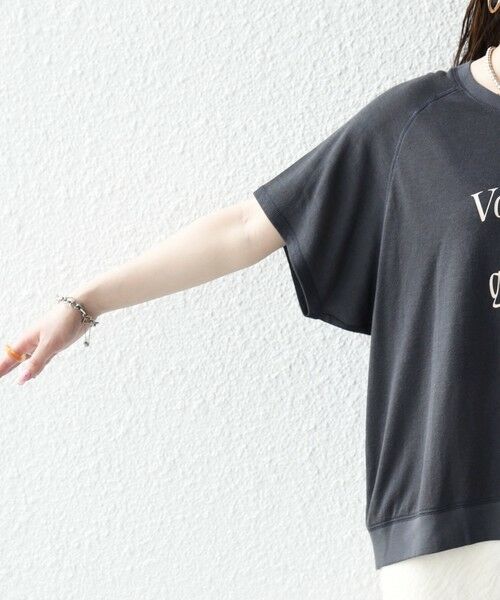 SHIPS / シップス Tシャツ | SHIPS any:〈洗濯機可能〉シアー 裏毛 ロゴ TEE | 詳細19