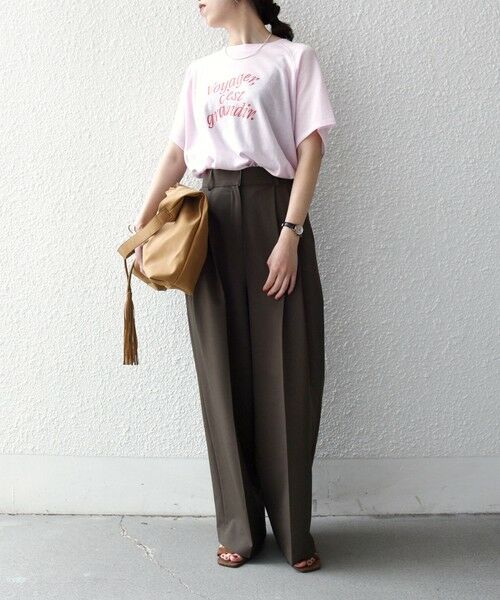 SHIPS / シップス Tシャツ | SHIPS any:〈洗濯機可能〉シアー 裏毛 ロゴ TEE | 詳細26