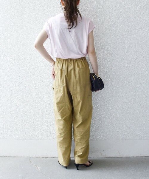 SHIPS / シップス Tシャツ | SHIPS any:〈洗濯機可能〉シアー 裏毛 クルーネック フレンチ スリーブ TEE | 詳細22
