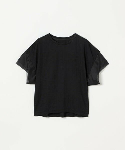 SHIPS / シップス Tシャツ | 《予約》SHIPS any:〈手洗い可能〉カノコ チュール コンビ ワイド TEE | 詳細20