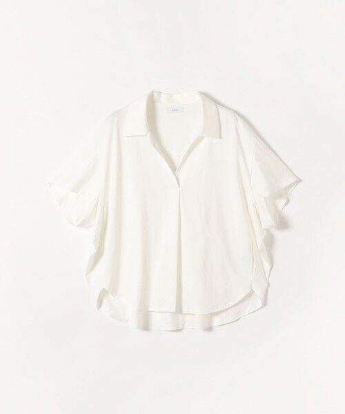 SHIPS / シップス Tシャツ | 《予約》SHIPS any:〈洗濯機可能〉ジャージー ワイド スキッパー ポロ プルオーバー | 詳細11
