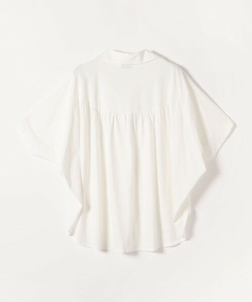 SHIPS / シップス Tシャツ | 《予約》SHIPS any:〈洗濯機可能〉ジャージー ワイド スキッパー ポロ プルオーバー | 詳細16