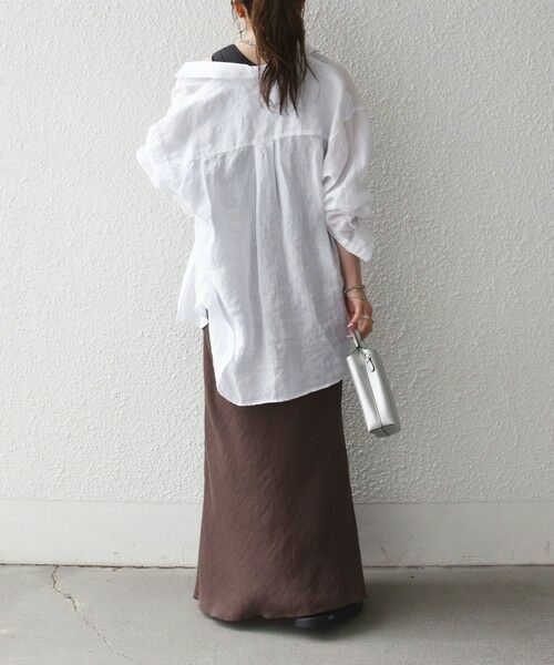 SHIPS / シップス タンクトップ | 《予約》SHIPS any:〈洗濯機可能〉透かし レース ヘンリーネック ノースリーブ タンク | 詳細10