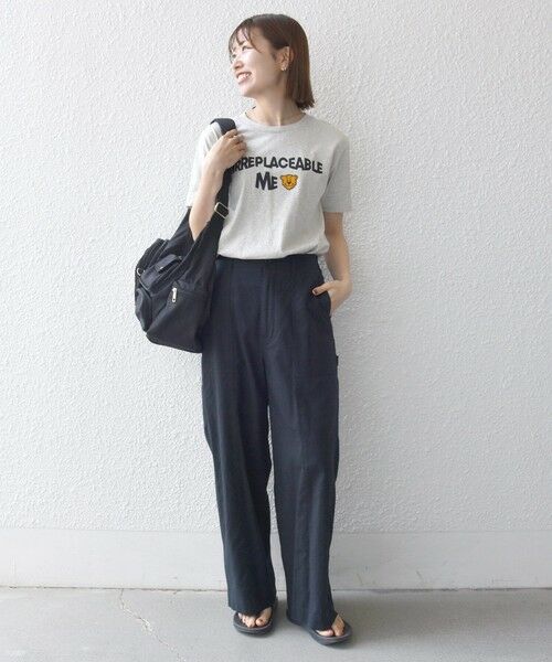 SHIPS / シップス その他パンツ | 《予約》SHIPS any:〈洗濯機可能〉コットン リネン ペインター ワイド パンツ | 詳細1