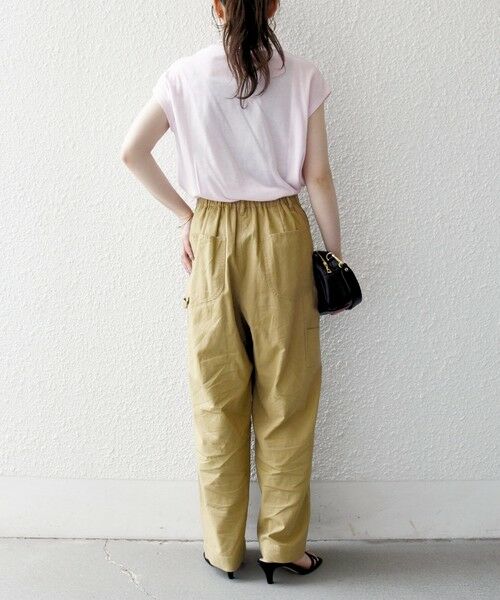 SHIPS / シップス その他パンツ | 《予約》SHIPS any:〈洗濯機可能〉コットン リネン ペインター ワイド パンツ | 詳細10