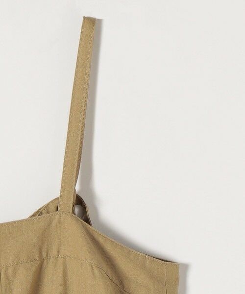 SHIPS / シップス ロング・マキシ丈ワンピース | 《予約》SHIPS any:〈洗濯機可能〉コットン リネン テントライン キャミ ワンピース | 詳細18