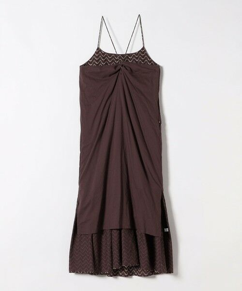 SHIPS / シップス ロング・マキシ丈ワンピース | SHIPS any:〈洗濯機可能〉ラメ ジャカード タッセル キャミ ワンピース | 詳細21