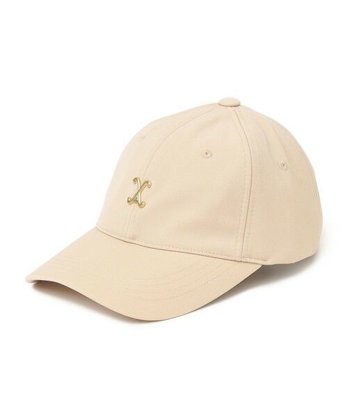 SHIPS / シップス キャップ | 【SHIPS any別注】VARZAR: スタッズ付き ボール キャップ（ベージュ）