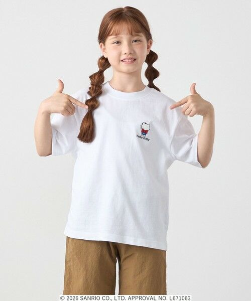 SHIPS / シップス Tシャツ | Hello Kitty × SHIPS any: ハローキティ プリント TEE <KIDS> | 詳細4
