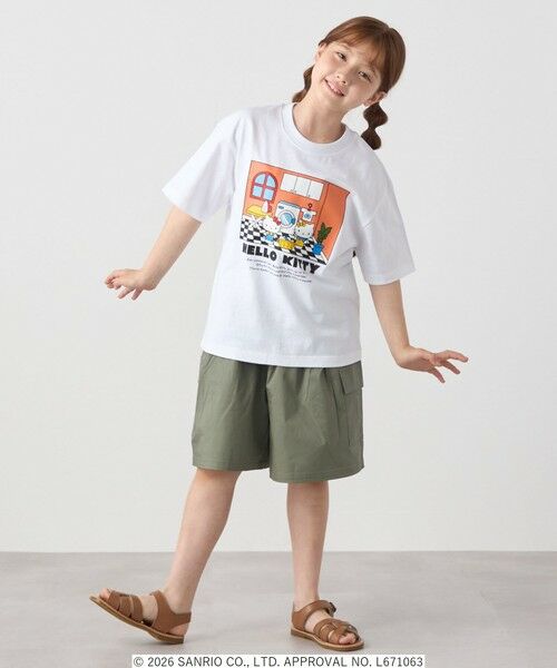 SHIPS / シップス Tシャツ | Hello Kitty × SHIPS any: ハローキティ プリント TEE <KIDS> | 詳細10