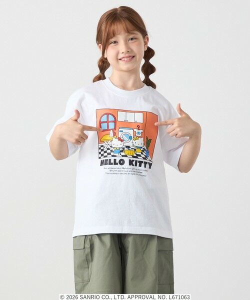 SHIPS / シップス Tシャツ | Hello Kitty × SHIPS any: ハローキティ プリント TEE <KIDS> | 詳細12