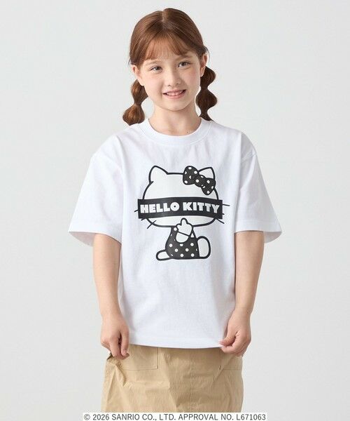 SHIPS / シップス Tシャツ | Hello Kitty × SHIPS any: ハローキティ プリント TEE <KIDS> | 詳細24