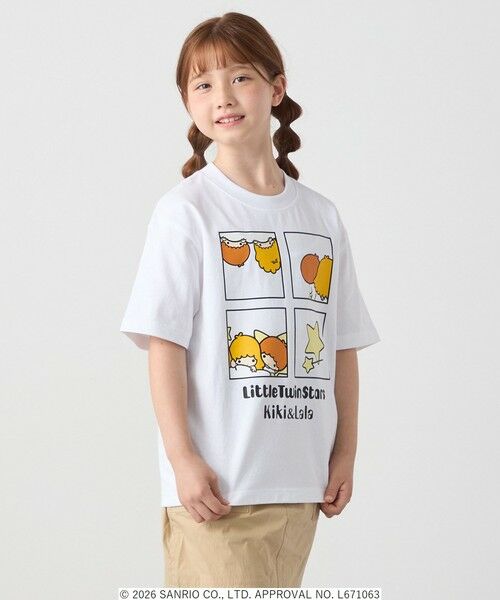 SHIPS / シップス Tシャツ | LITTLE TWIN STARS × SHIPS any: リトルツインスターズ プリント TEE <KIDS> | 詳細13