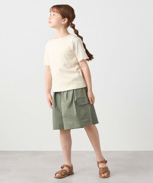 SHIPS / シップス Tシャツ | SHIPS any: リブTシャツ&タンクトップ レイヤードセット<KIDS> | 詳細2