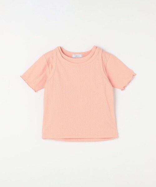 SHIPS / シップス Tシャツ | SHIPS any: リブTシャツ&タンクトップ レイヤードセット<KIDS> | 詳細12