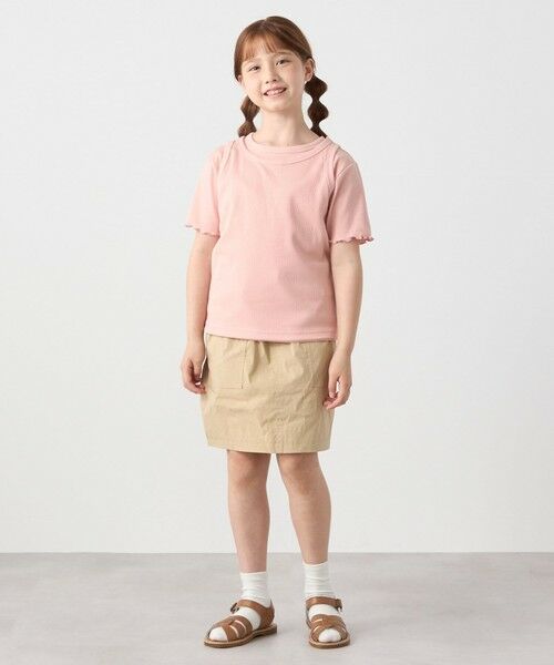 SHIPS / シップス Tシャツ | SHIPS any: リブTシャツ&タンクトップ レイヤードセット<KIDS> | 詳細9