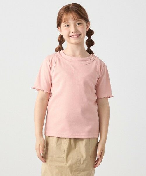 SHIPS / シップス Tシャツ | SHIPS any: リブTシャツ&タンクトップ レイヤードセット<KIDS> | 詳細11