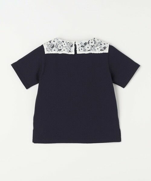 SHIPS / シップス Tシャツ | SHIPS any: レース カラー リボン 半袖 Tシャツ<KIDS> | 詳細14
