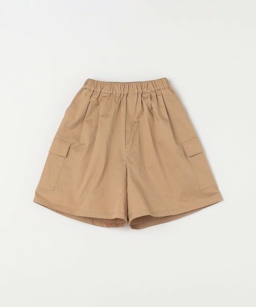SHIPS / シップス ショート・ハーフ・半端丈パンツ | SHIPS any: カーゴ キュロット パンツ<KIDS> | 詳細6