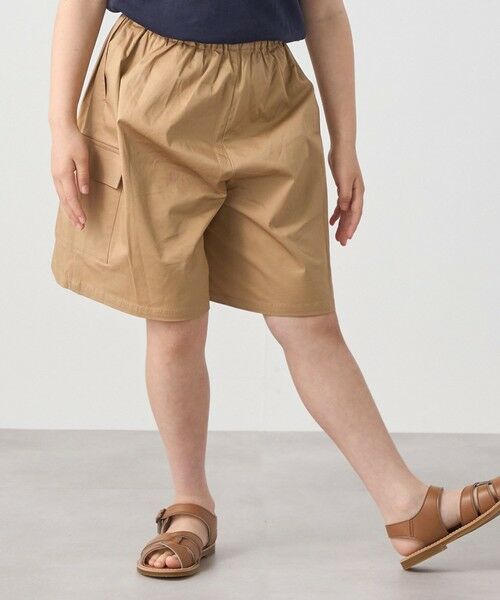 SHIPS / シップス ショート・ハーフ・半端丈パンツ | SHIPS any: カーゴ キュロット パンツ<KIDS> | 詳細3