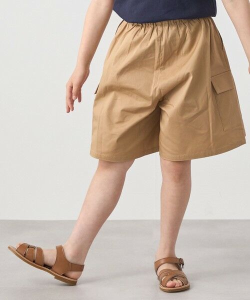 SHIPS / シップス ショート・ハーフ・半端丈パンツ | SHIPS any: カーゴ キュロット パンツ<KIDS> | 詳細4