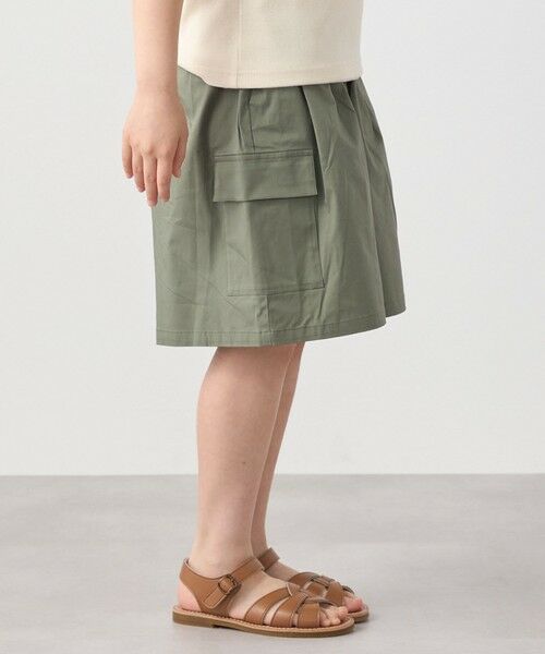 SHIPS / シップス ショート・ハーフ・半端丈パンツ | SHIPS any: カーゴ キュロット パンツ<KIDS> | 詳細20