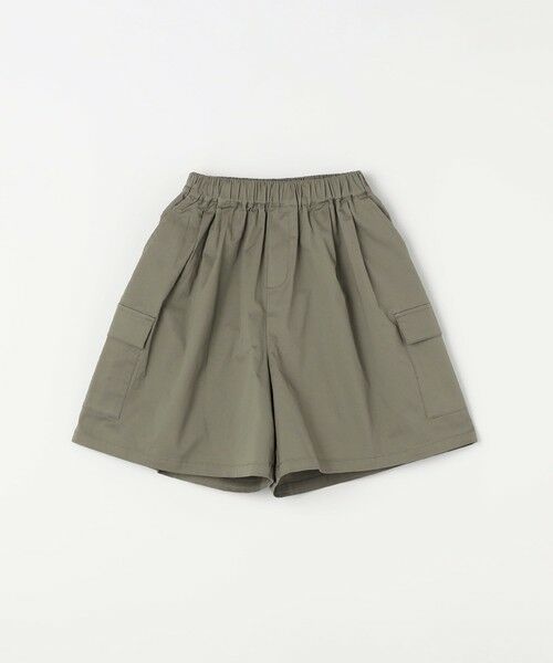 SHIPS / シップス ショート・ハーフ・半端丈パンツ | SHIPS any: カーゴ キュロット パンツ<KIDS> | 詳細21