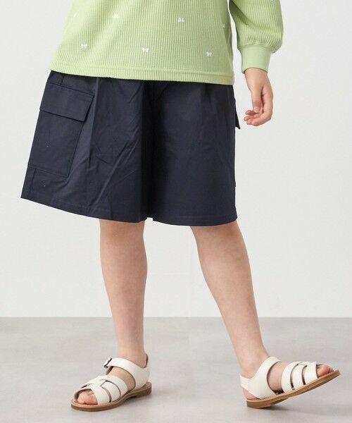 SHIPS / シップス ショート・ハーフ・半端丈パンツ | SHIPS any: カーゴ キュロット パンツ<KIDS> | 詳細28