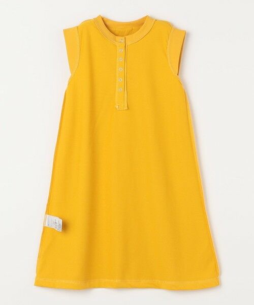 SHIPS / シップス ロング・マキシ丈ワンピース | SHIPS any: ヘンリーネック ノースリーブ Tシャツ ワンピース<KIDS> | 詳細18