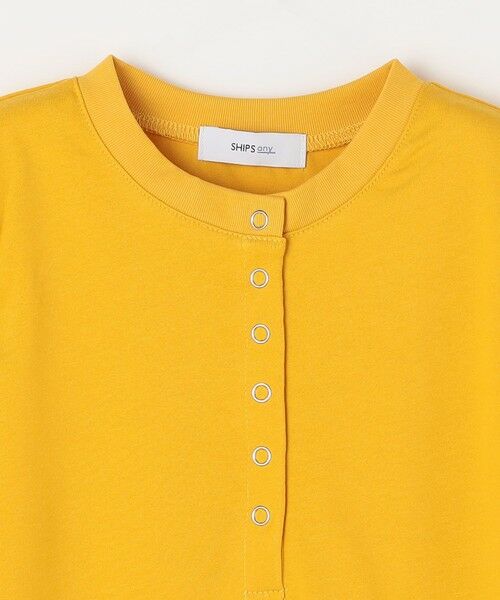 SHIPS / シップス ロング・マキシ丈ワンピース | SHIPS any: ヘンリーネック ノースリーブ Tシャツ ワンピース<KIDS> | 詳細20