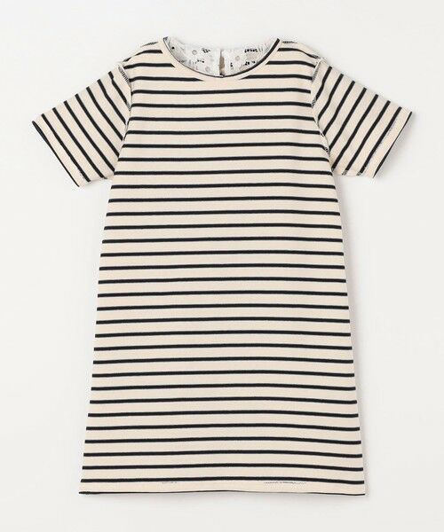 SHIPS / シップス ミニ丈・ひざ丈ワンピース | SHIPS any: レース カラー リボン 半袖 Tシャツ ワンピース <KIDS> | 詳細9