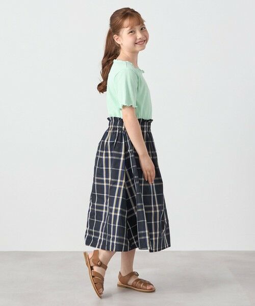 SHIPS / シップス ロング・マキシ丈ワンピース | SHIPS any: チェック柄 ドッキング ワンピース<KIDS> | 詳細23